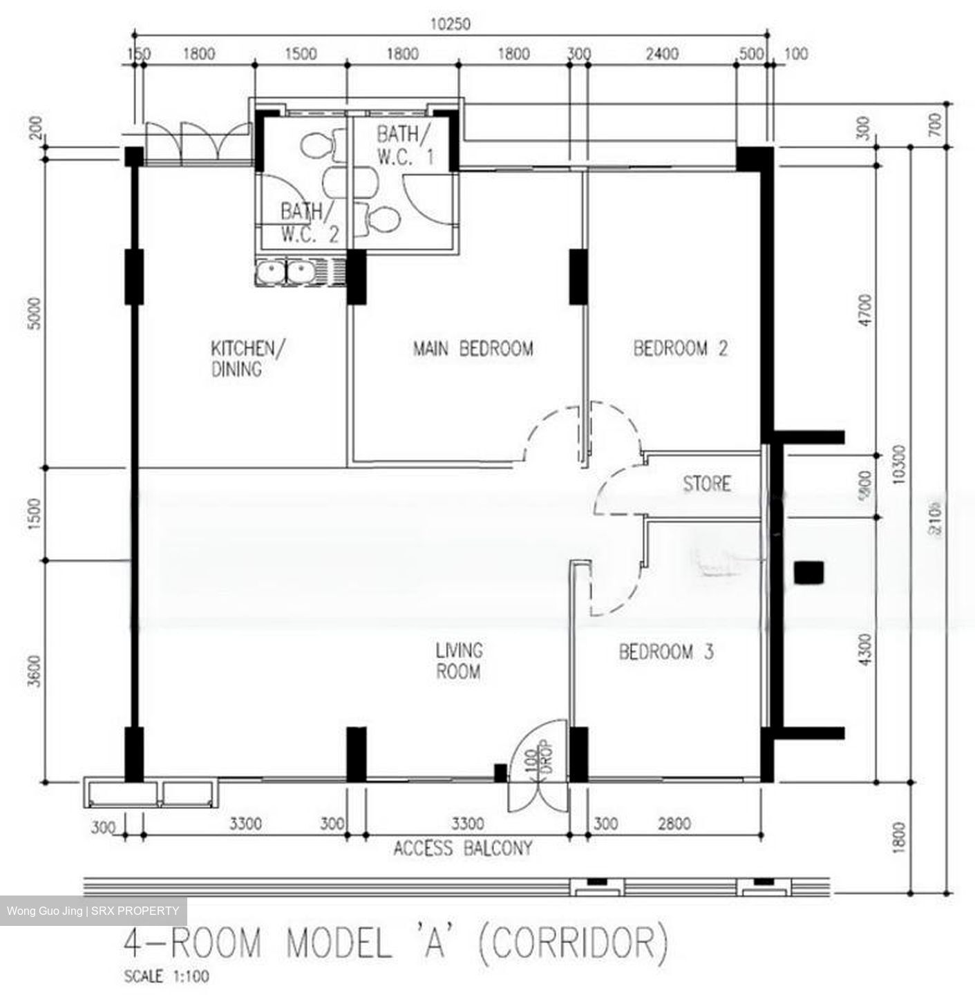 Blk 535A Serangoon North Avenue 4 (Serangoon), HDB 4 Rooms #479889491